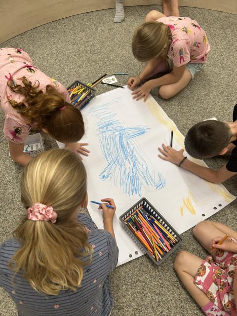Ferienprogramm für Kinder in der Bibliothek Hitzendorf 