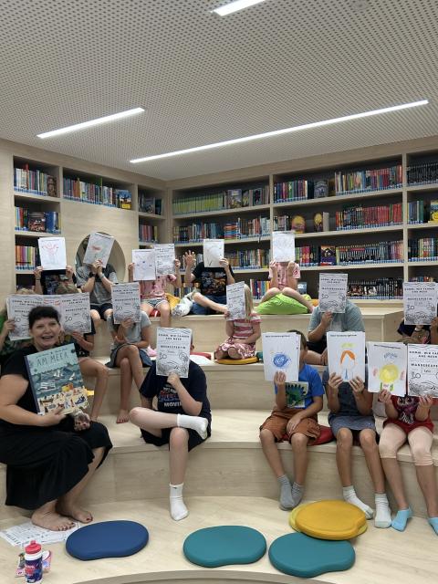 Ferienprogramm für Kinder in der Bibliothek Hitzendorf 